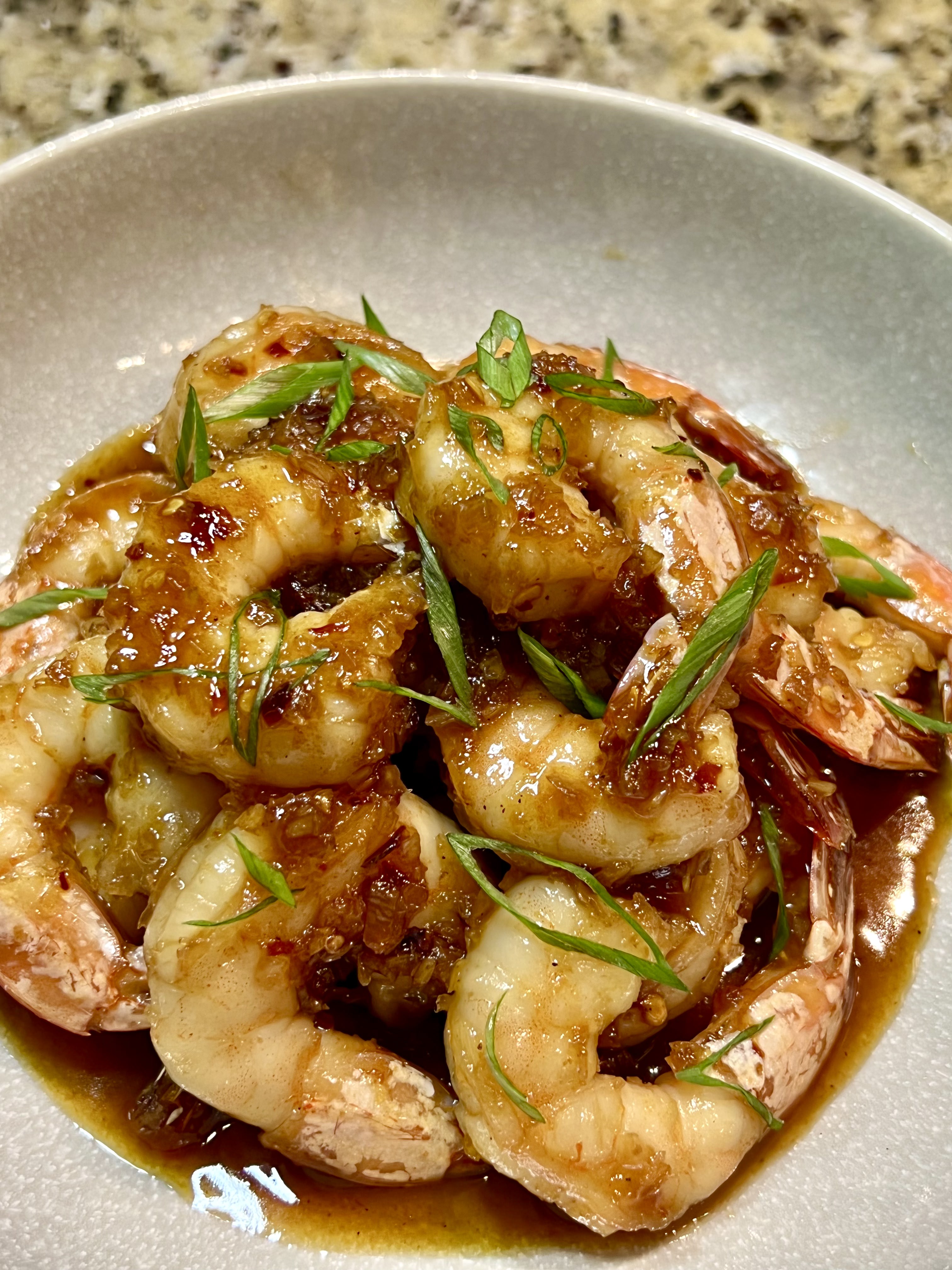 Simple Honey-Garlic Shrimp | Iankewks