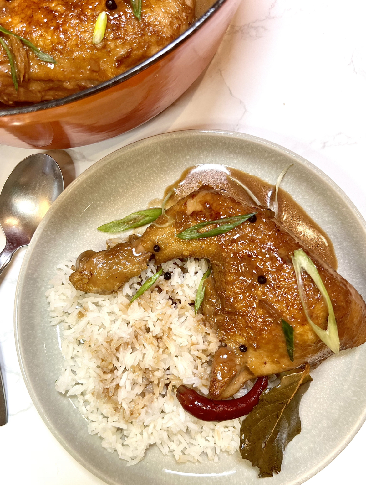 Coconut Chicken Adobo Iankewks