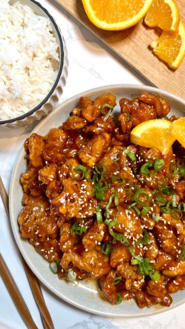 Classic Orange Chicken | Iankewks