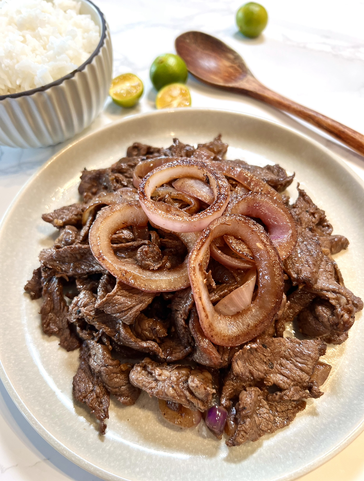 Bistek (Filipino Beef Steak)